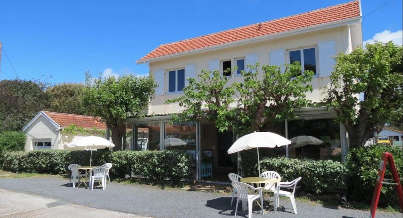 Hôtel Au Bon Landais Biscarrosse-Plage Exterior foto
