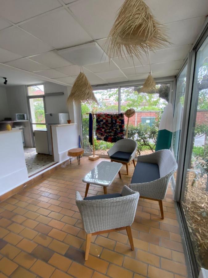 Hôtel Au Bon Landais Biscarrosse-Plage Exterior foto